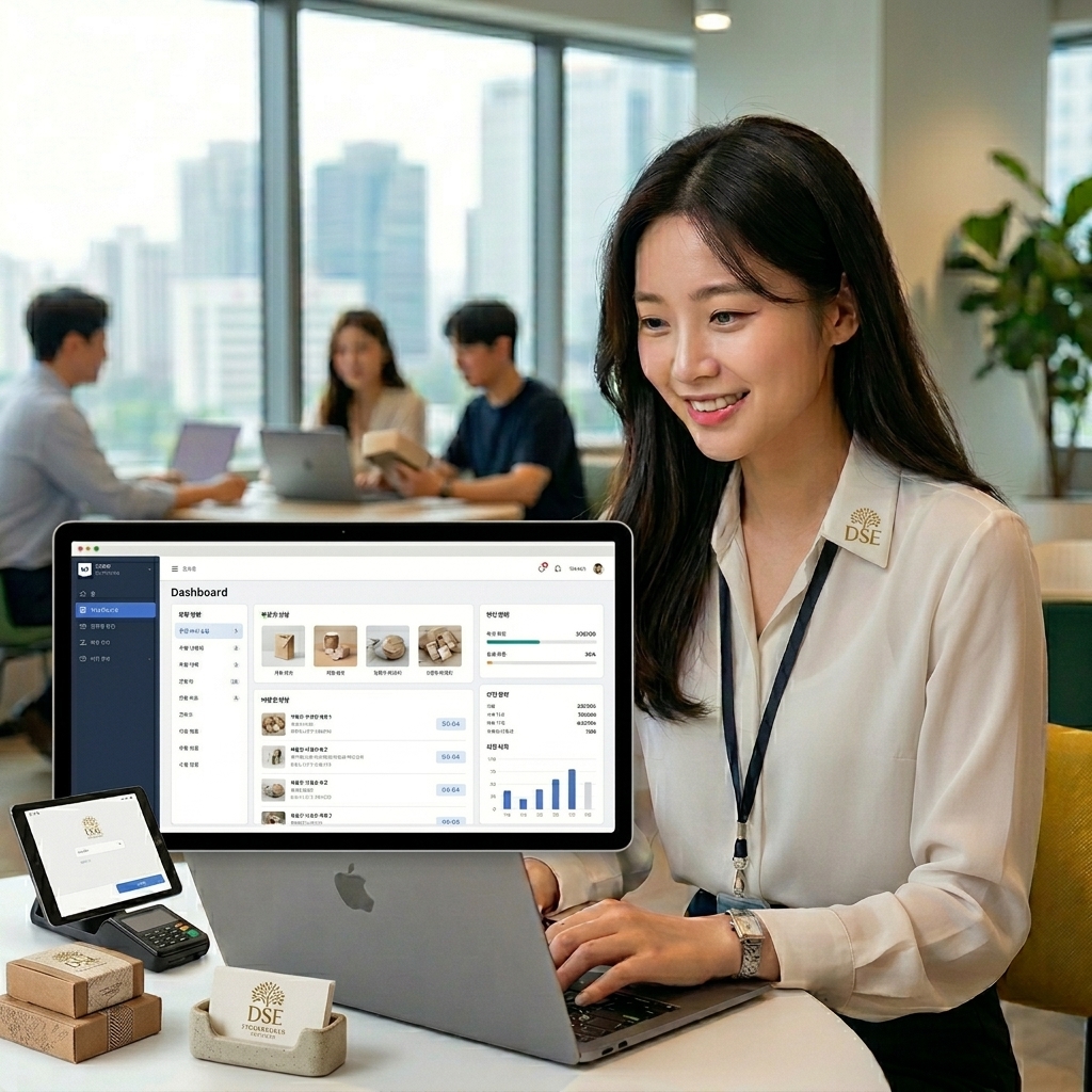 A consultation scene reviewing business execution packages